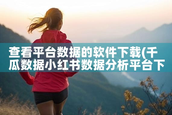 查看平台数据的软件下载