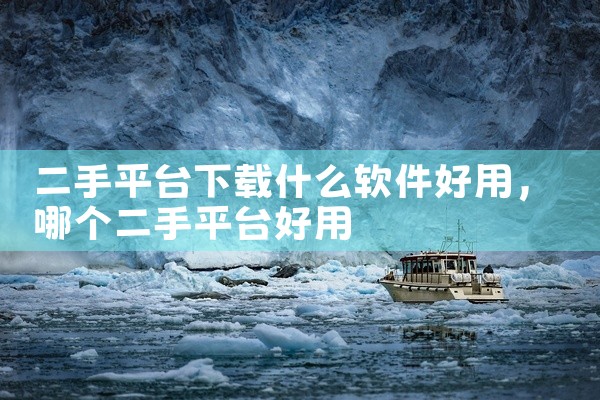 二手平台下载什么软件好用