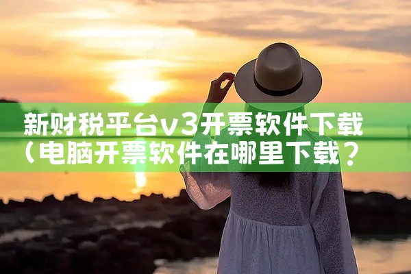 新财税平台v3开票软件下载