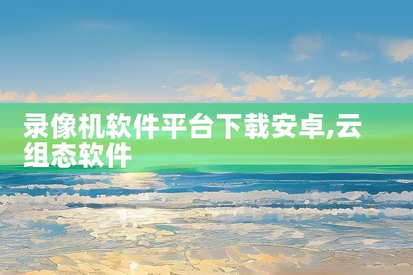 录像机软件平台下载安卓
